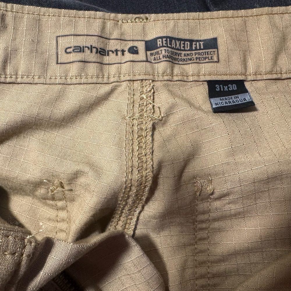 Carhartt Men's Brown Cargo Pants - Picture 7 of 7